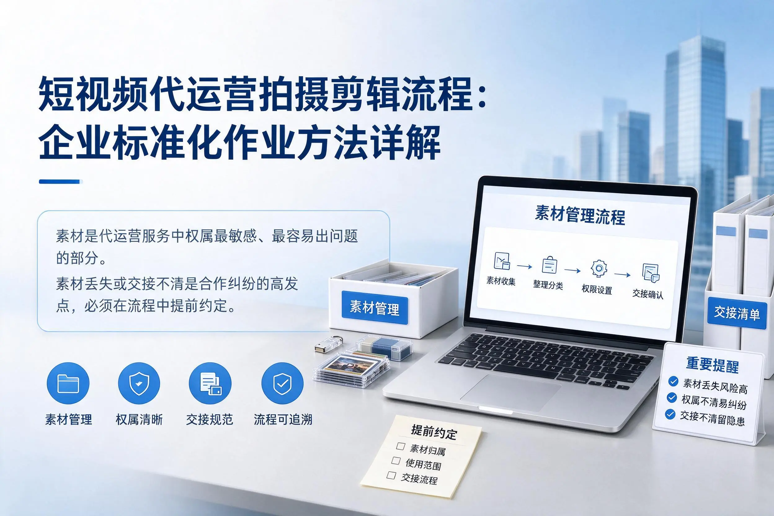 短视频代运营拍摄剪辑流程:许昌企业标准化作业方法详解